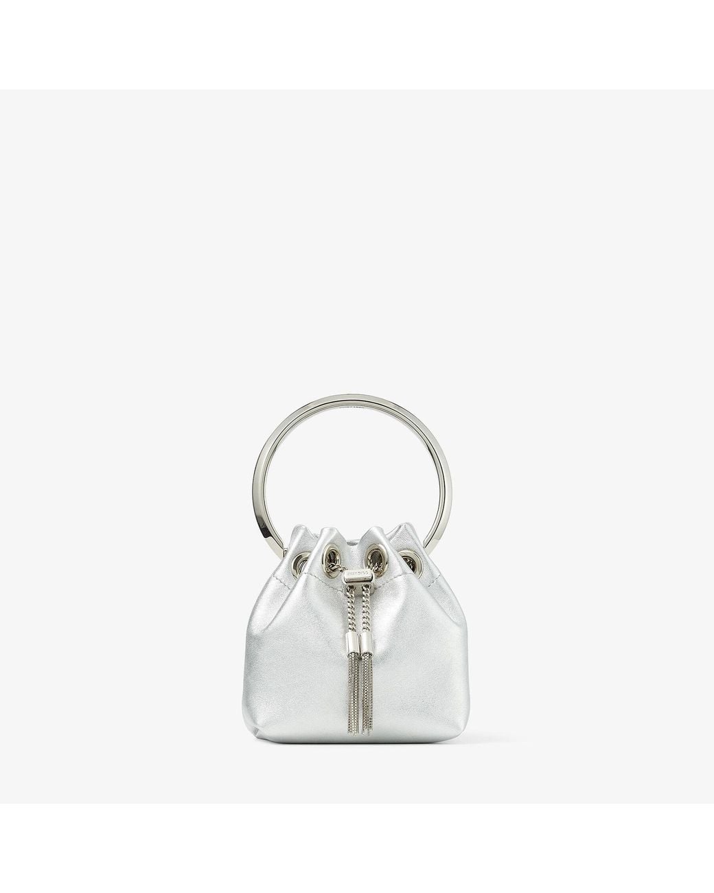 Jimmy Choo Metallic Micro Bon Bon