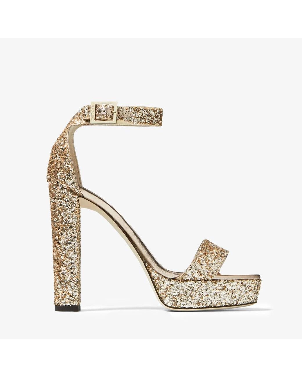 Jimmy Choo Holly 120 in Metallic | Lyst Canada