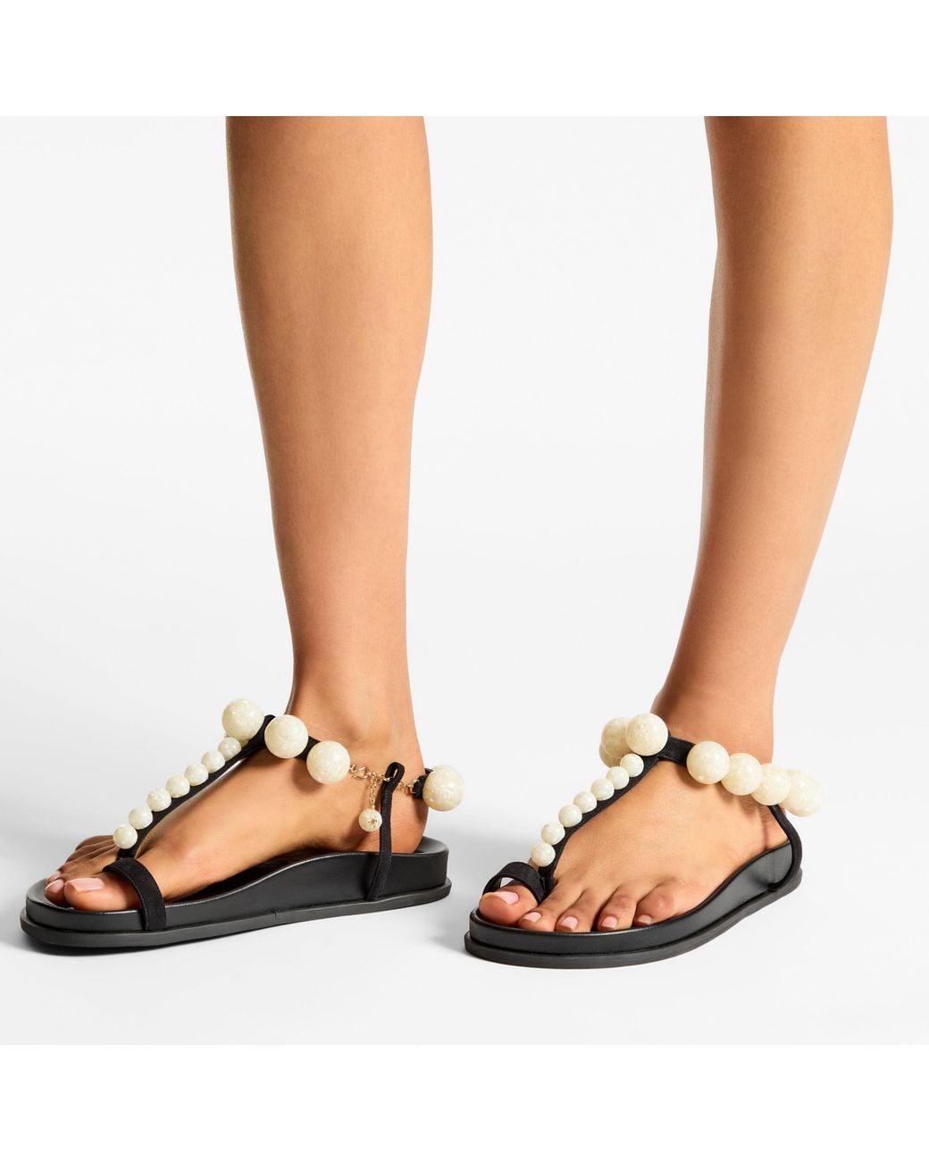 Jimmy Choo Natural Miro Flat