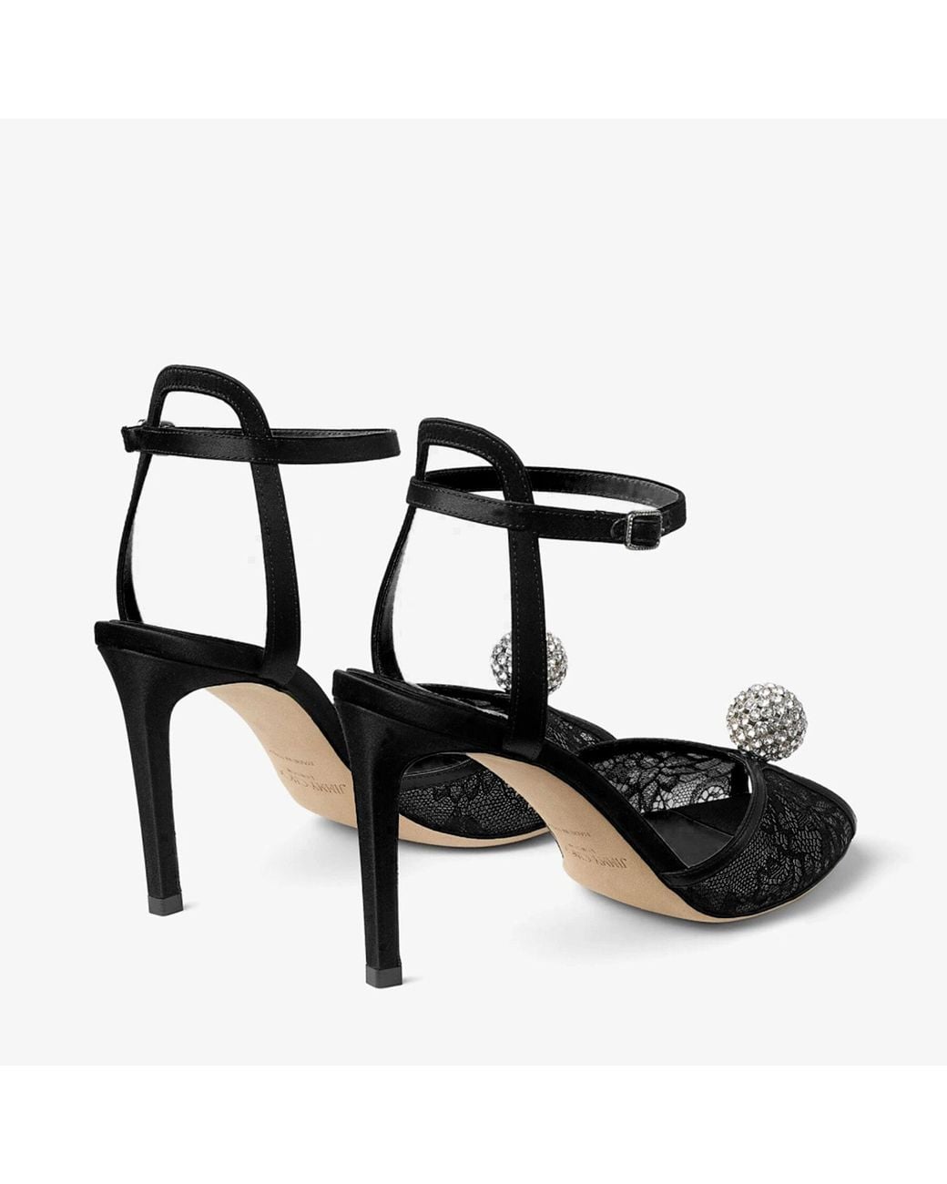Jimmy Choo Black Sacora 85
