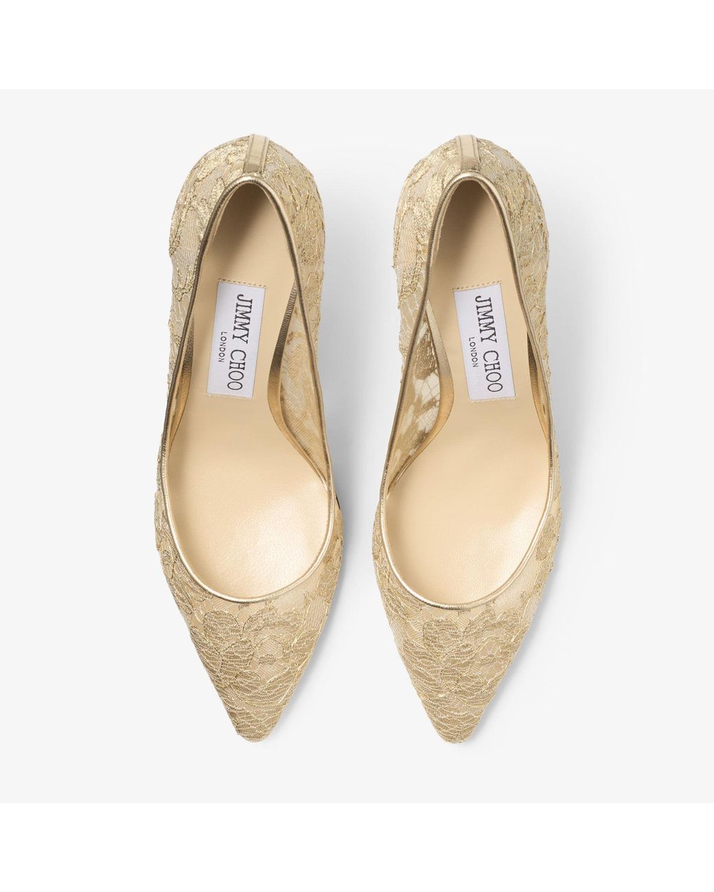 Jimmy Choo Metallic Romy 85