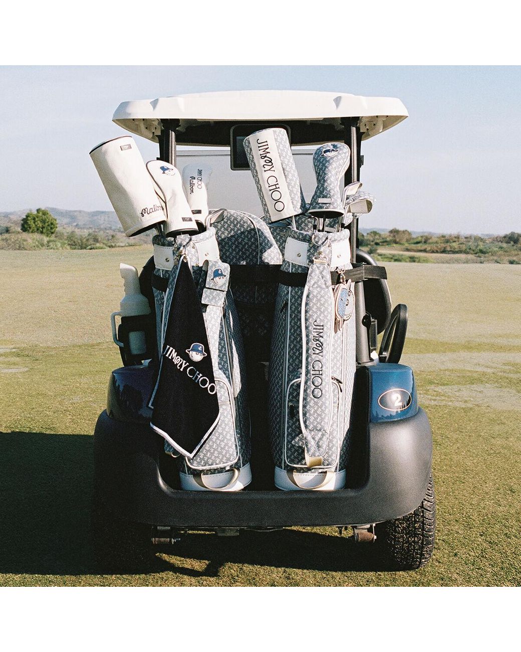 Jimmy Choo / Malbon Golf Bag in Blue for Men | Lyst