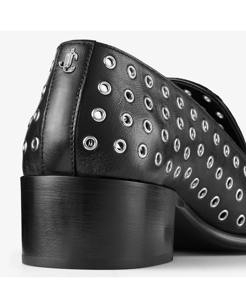 Jimmy Choo Black Eliot Slipper 45 for men