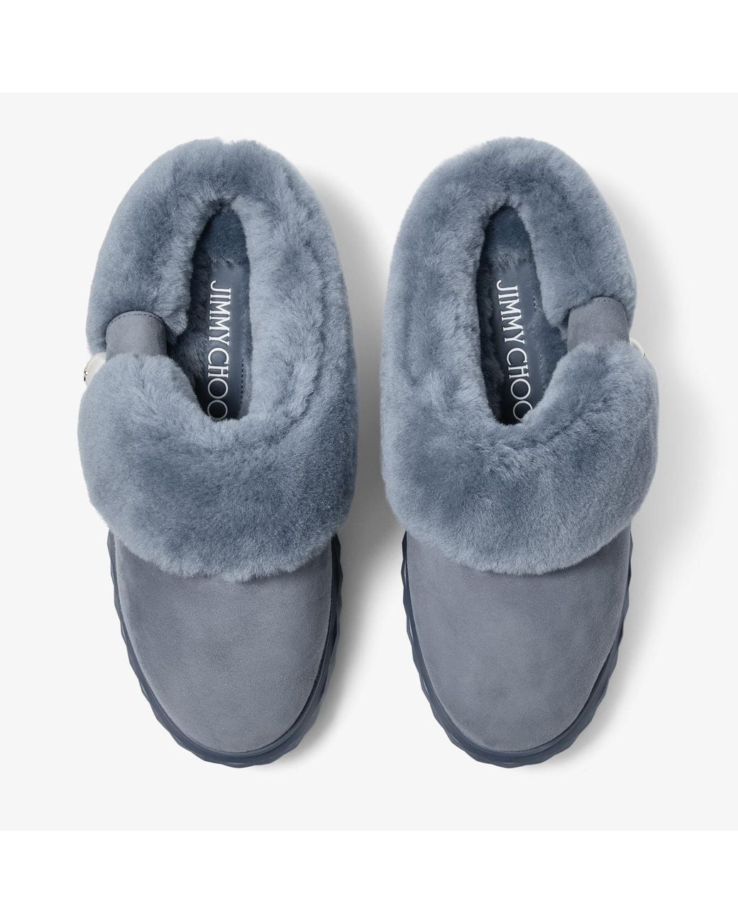 Jimmy Choo Blue Diamond Maxi Mule F
