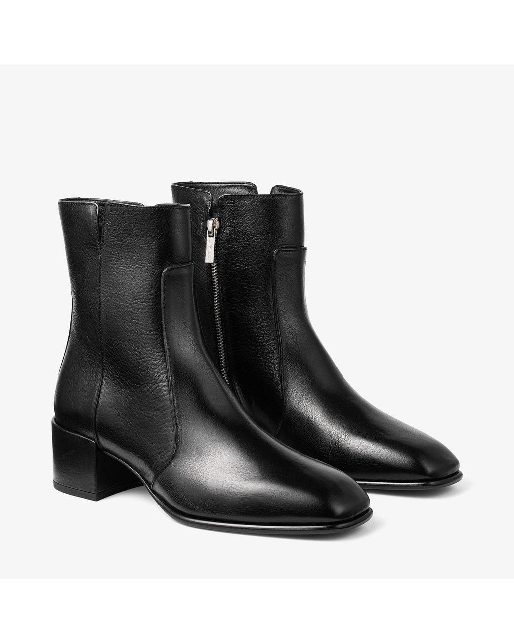 Jimmy Choo Black Eliot Ankle Boot 45