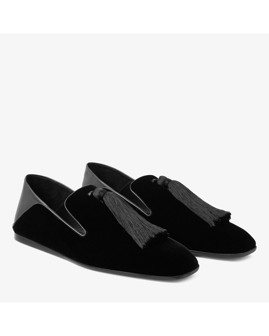 Jimmy Choo Black Eliot Slipper for men