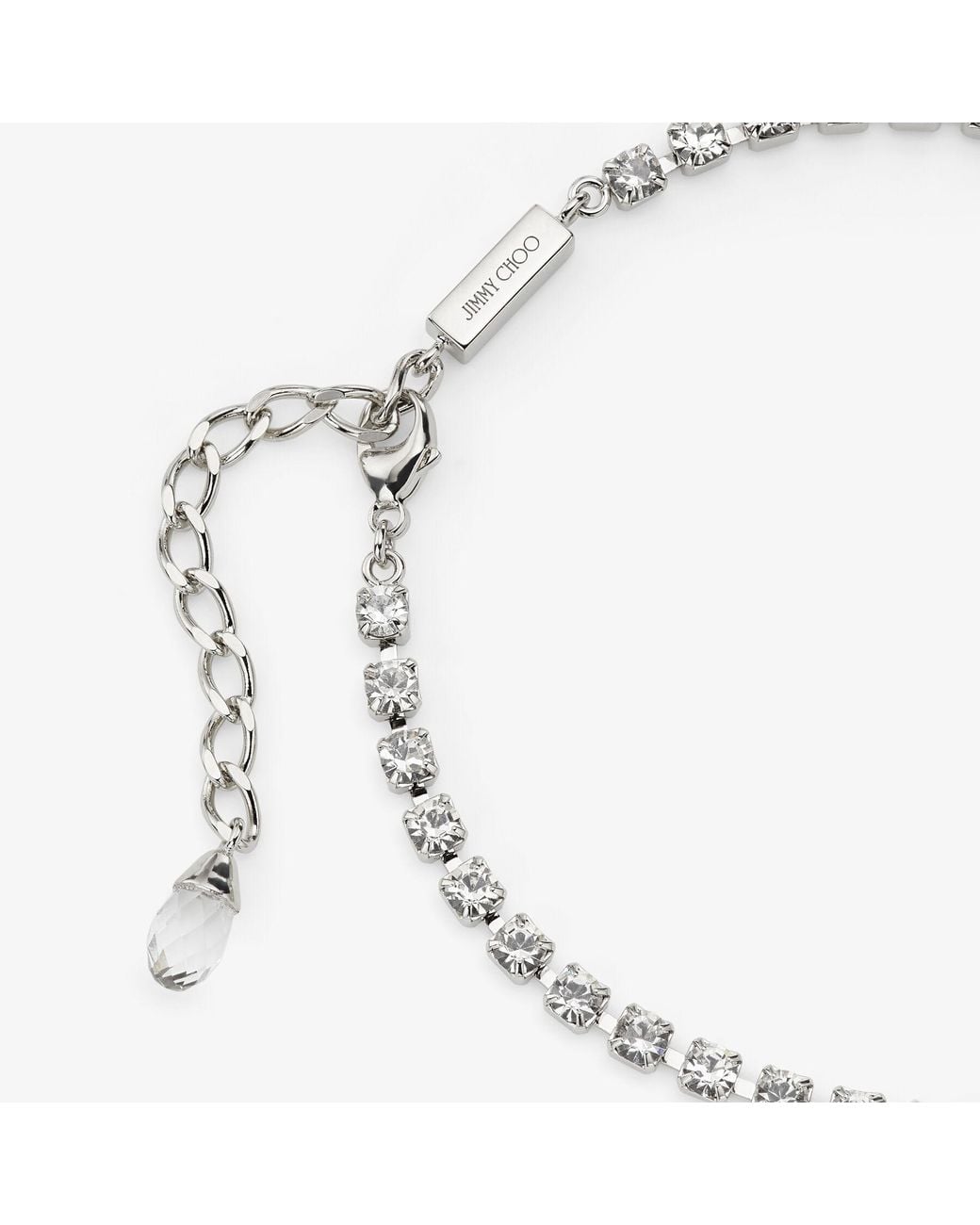 Jimmy Choo Metallic Saeda Anklet