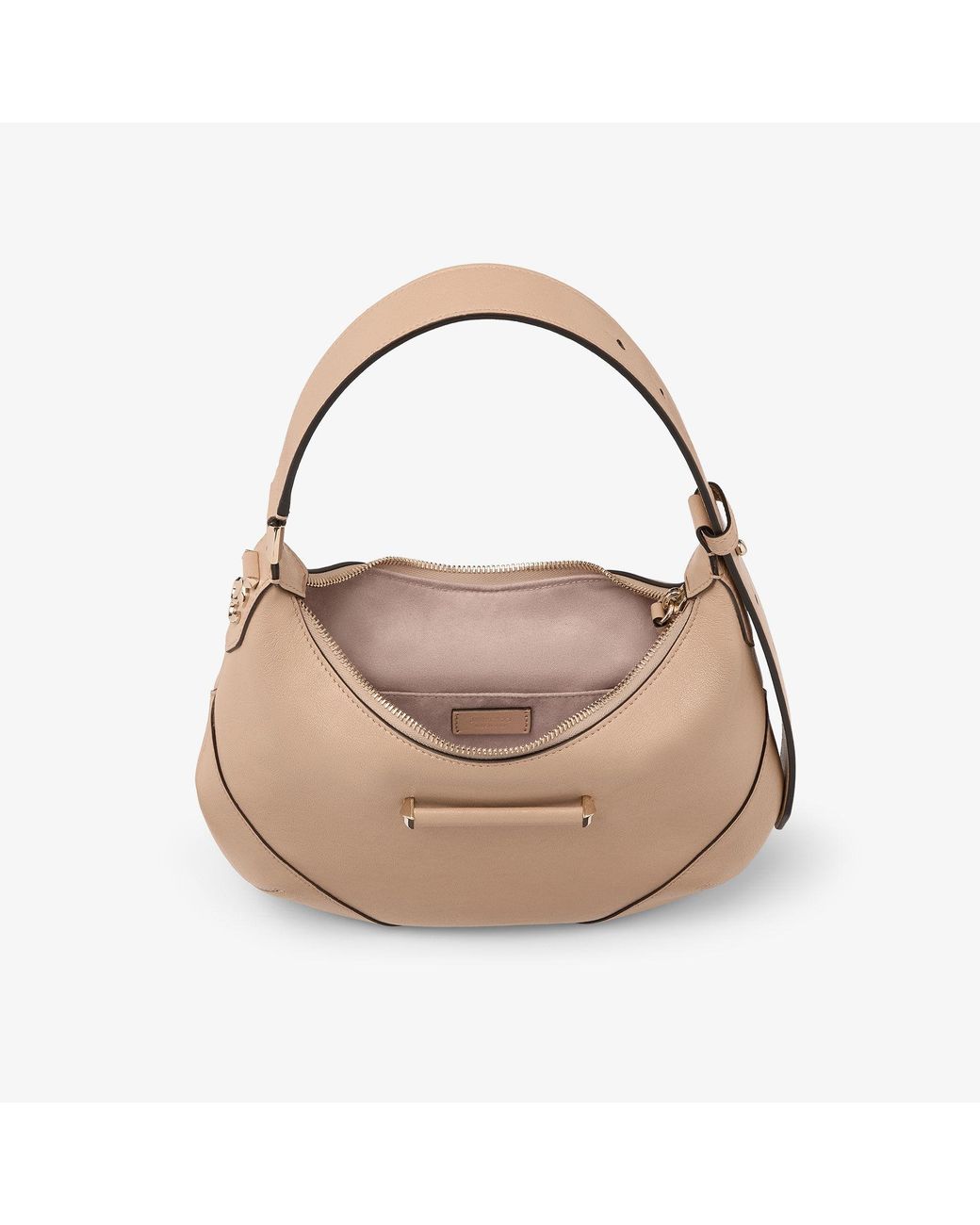 Jimmy Choo Natural Bar Hobo Small
