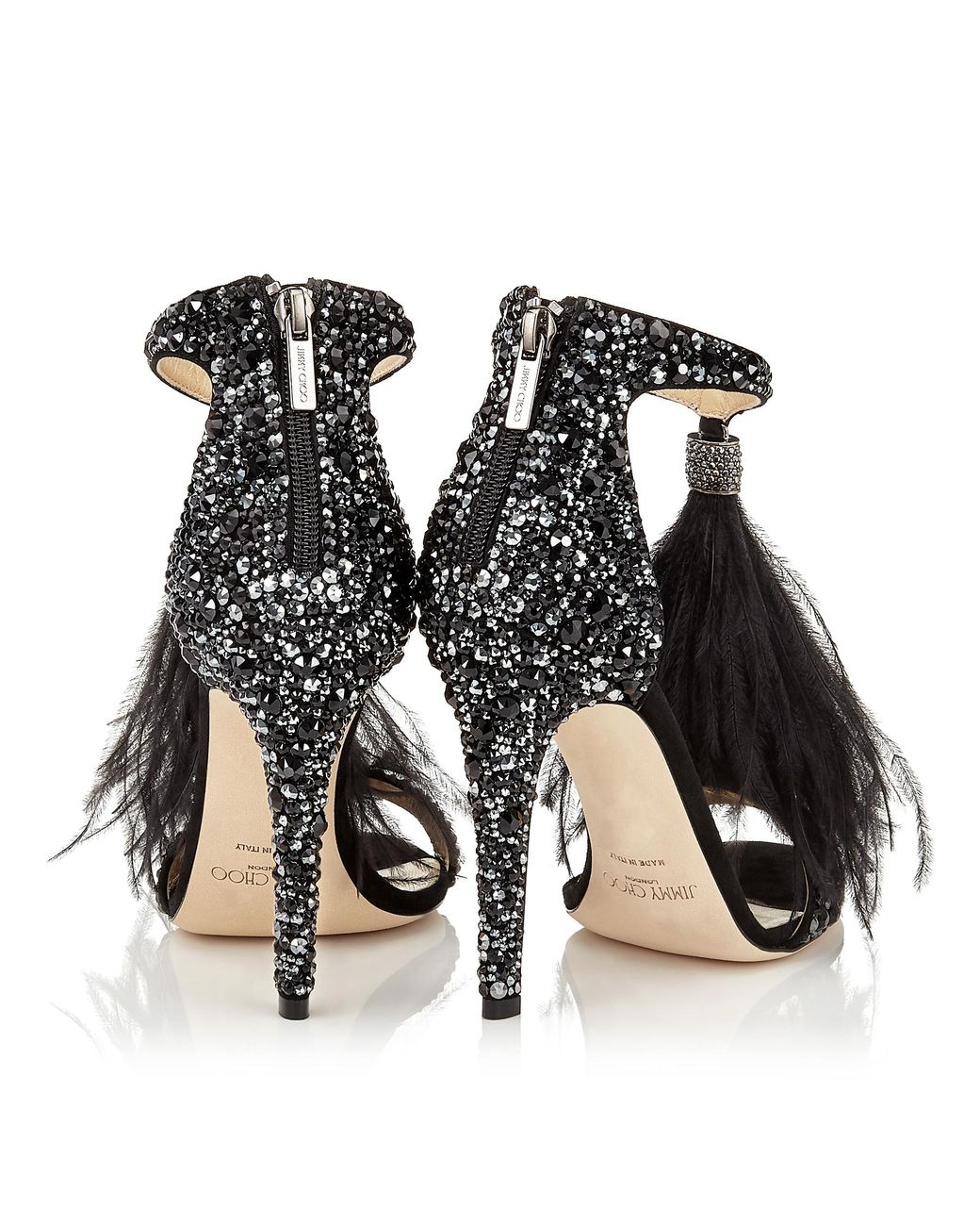 Jimmy Choo Viola 110 in Black | Lyst Australia