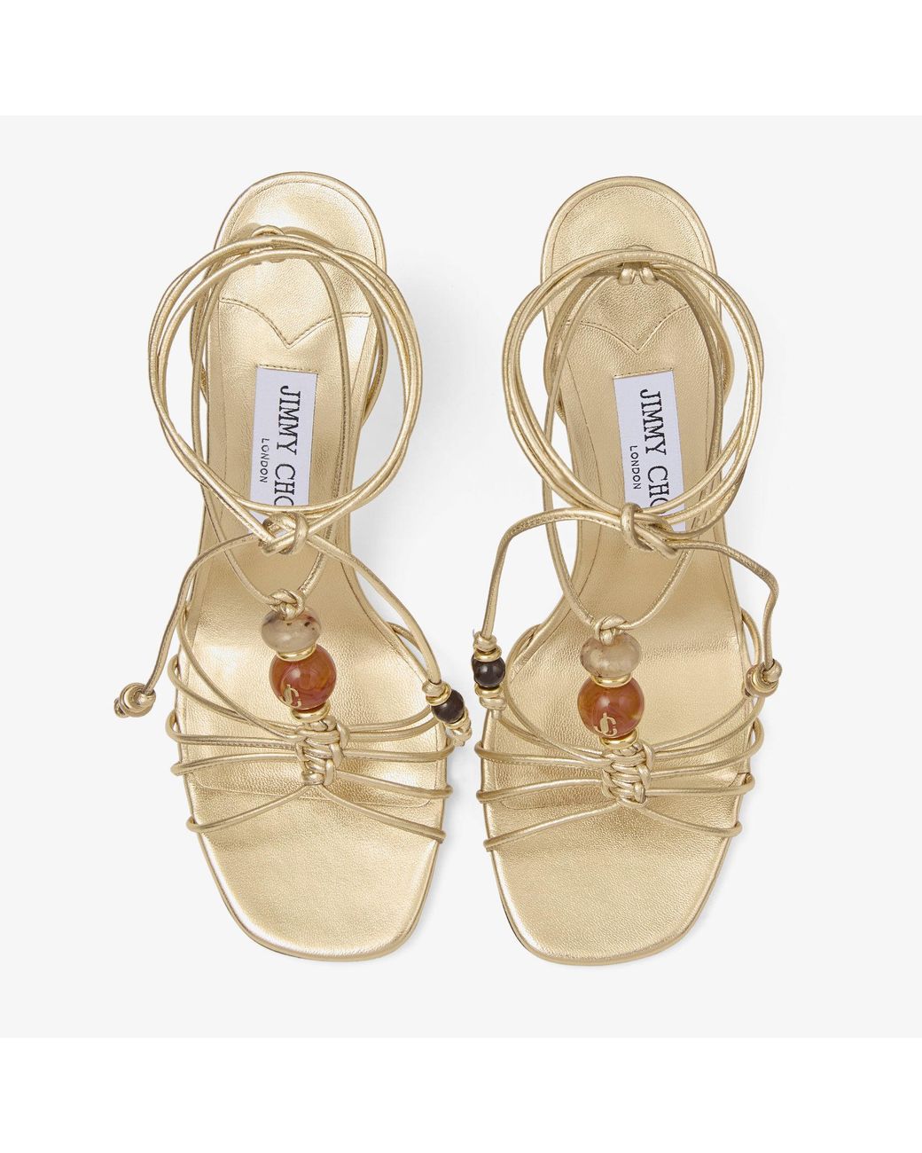 Jimmy Choo Metallic Lova Wedge 85