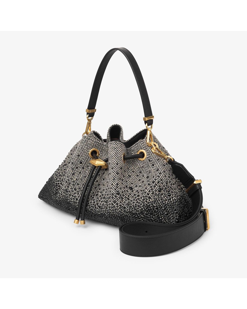 Jimmy Choo Gray Cinch Medium