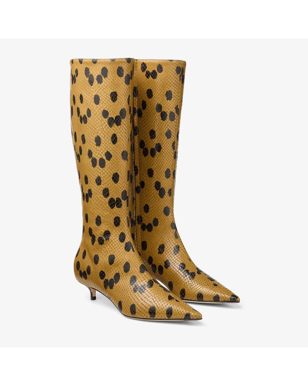 Jimmy Choo Brown Amis Knee Boot 35