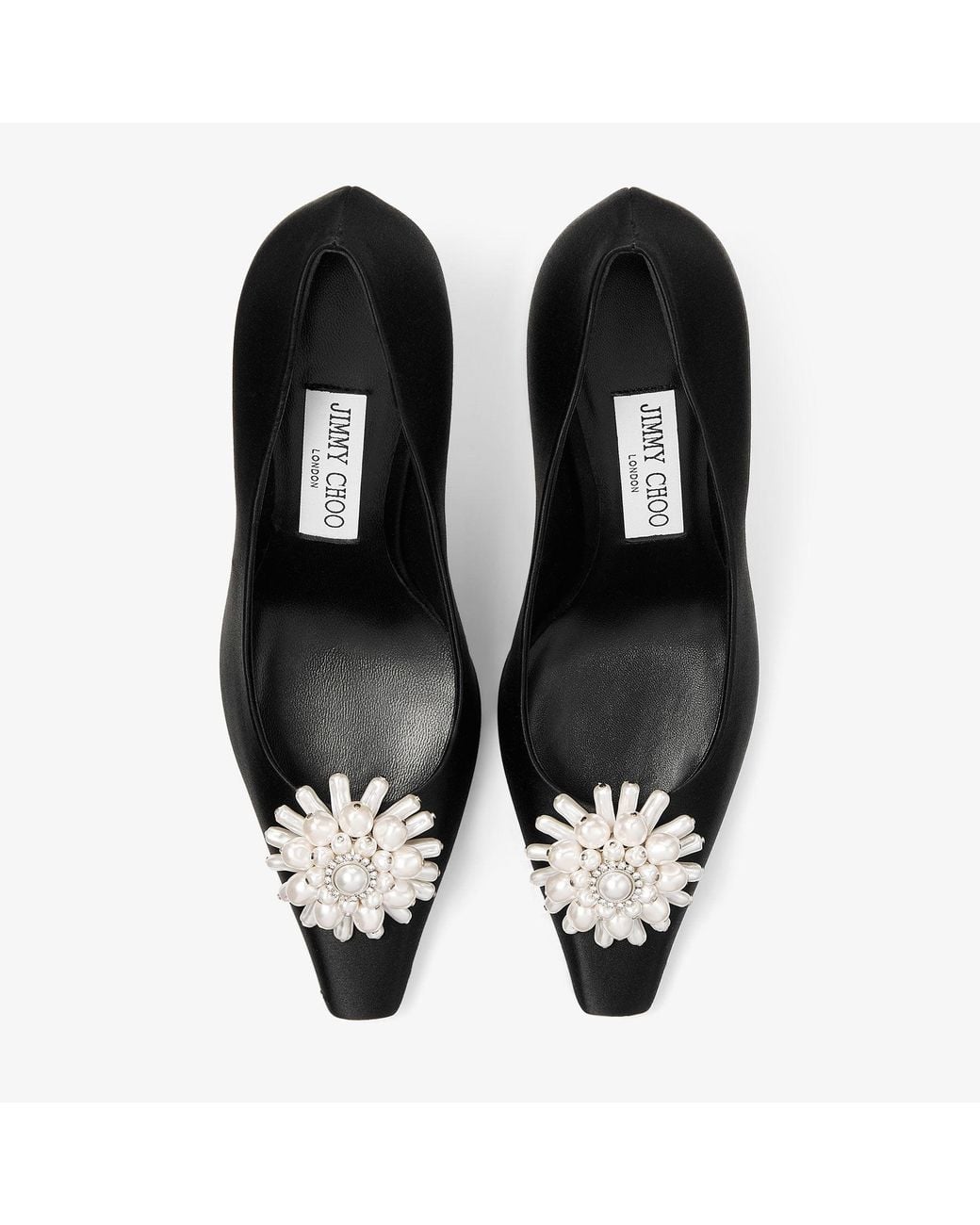 Jimmy Choo Black Ines Pump 85