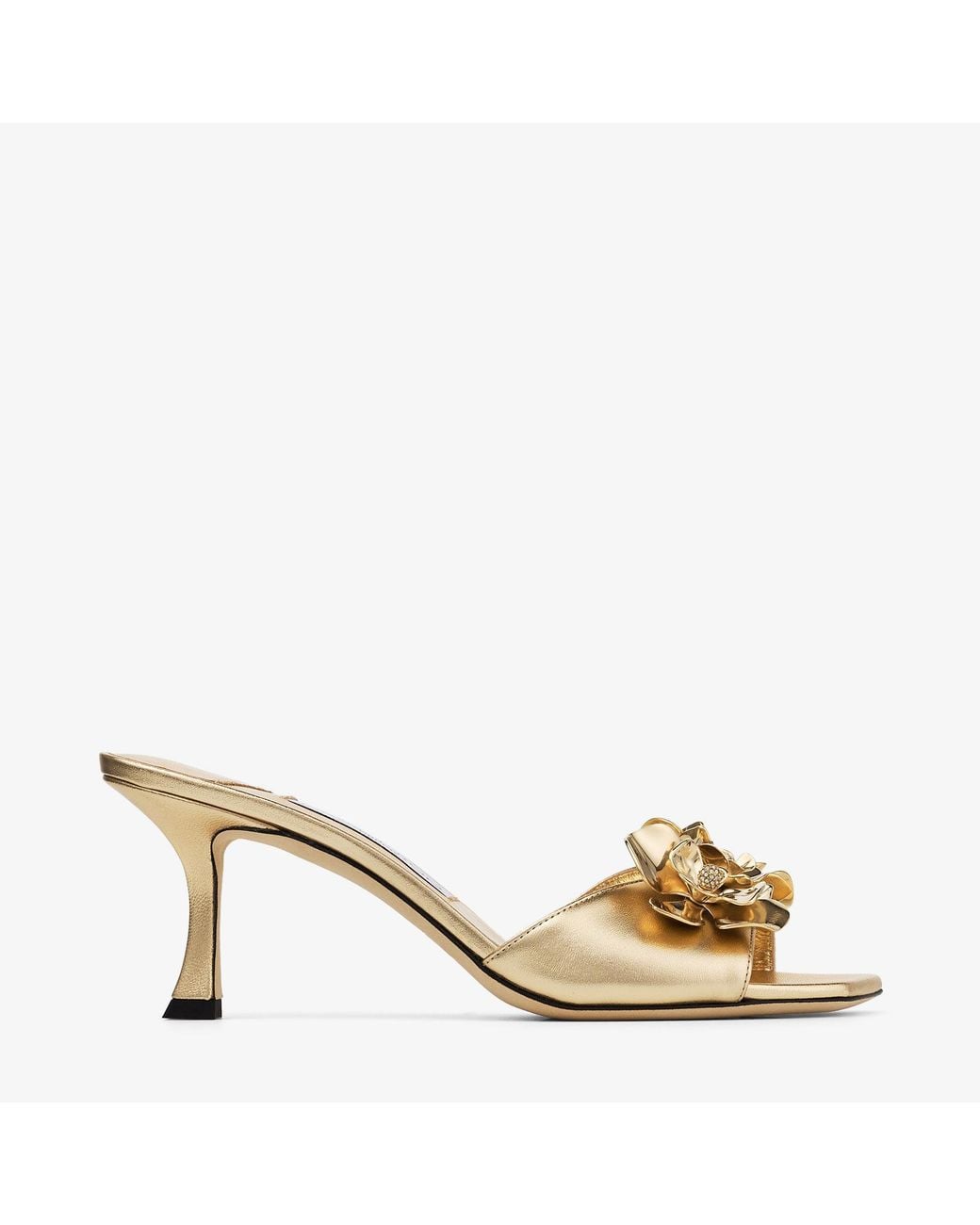 Jimmy Choo Natural Skye 70 Zea Flower