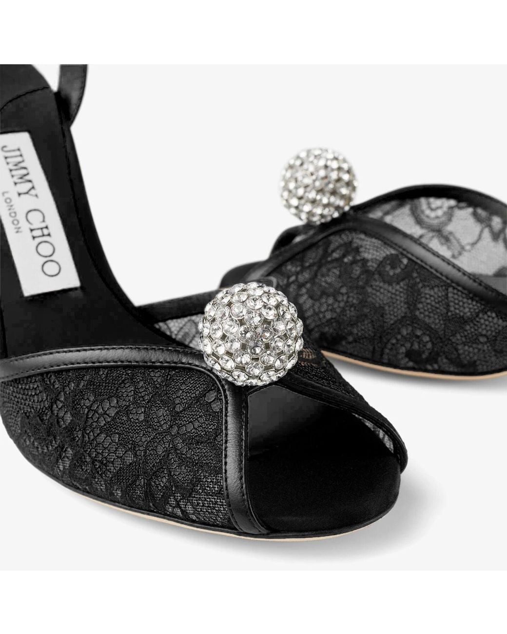 Jimmy Choo Black Sacora 85