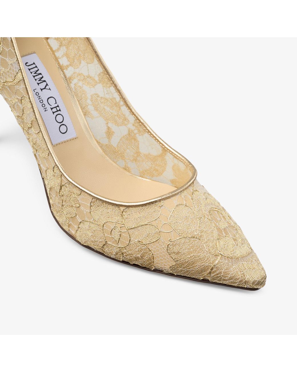 Jimmy Choo Metallic Romy 85