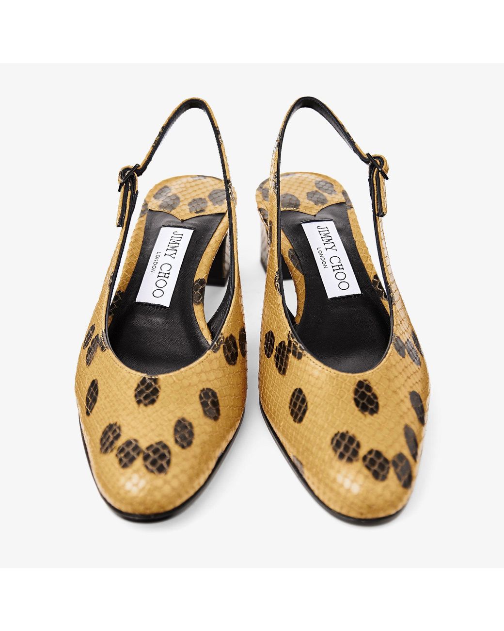 Jimmy Choo Natural Eyla Sling Back 45