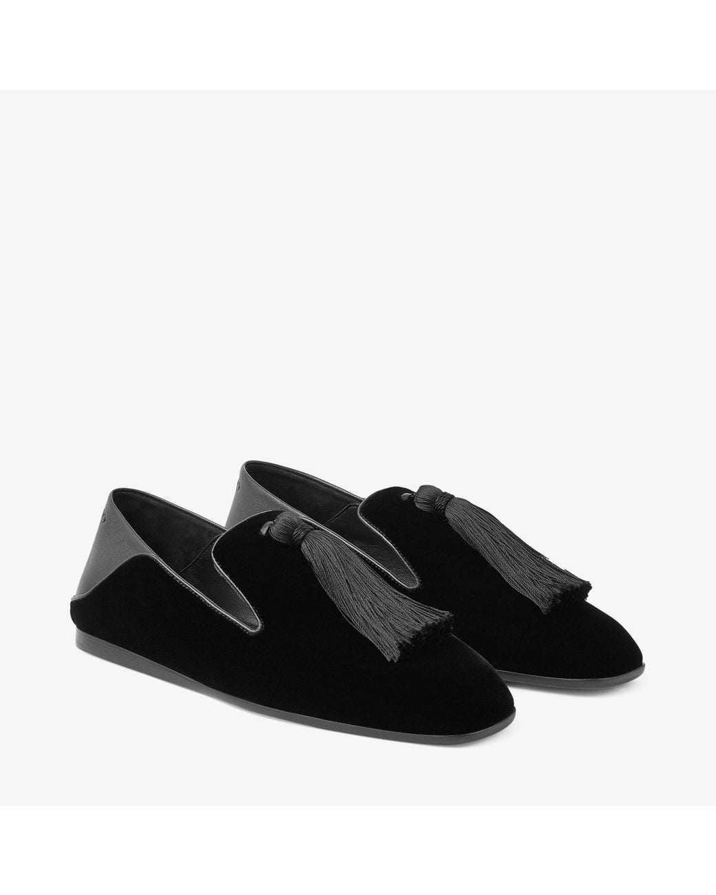 Jimmy Choo Black Eliot Slipper