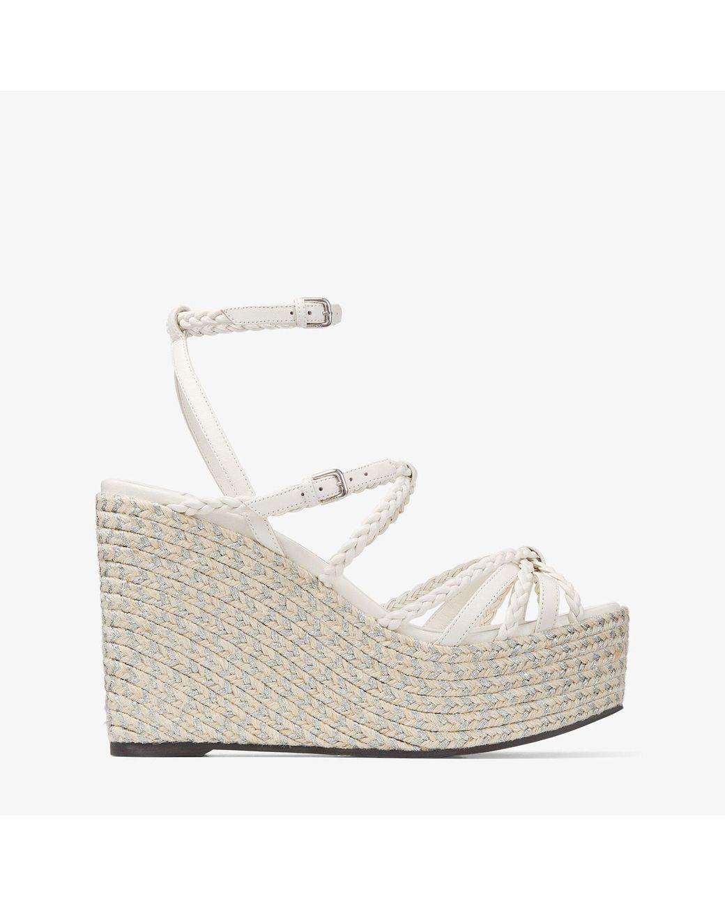 Jimmy Choo White Nyra 100