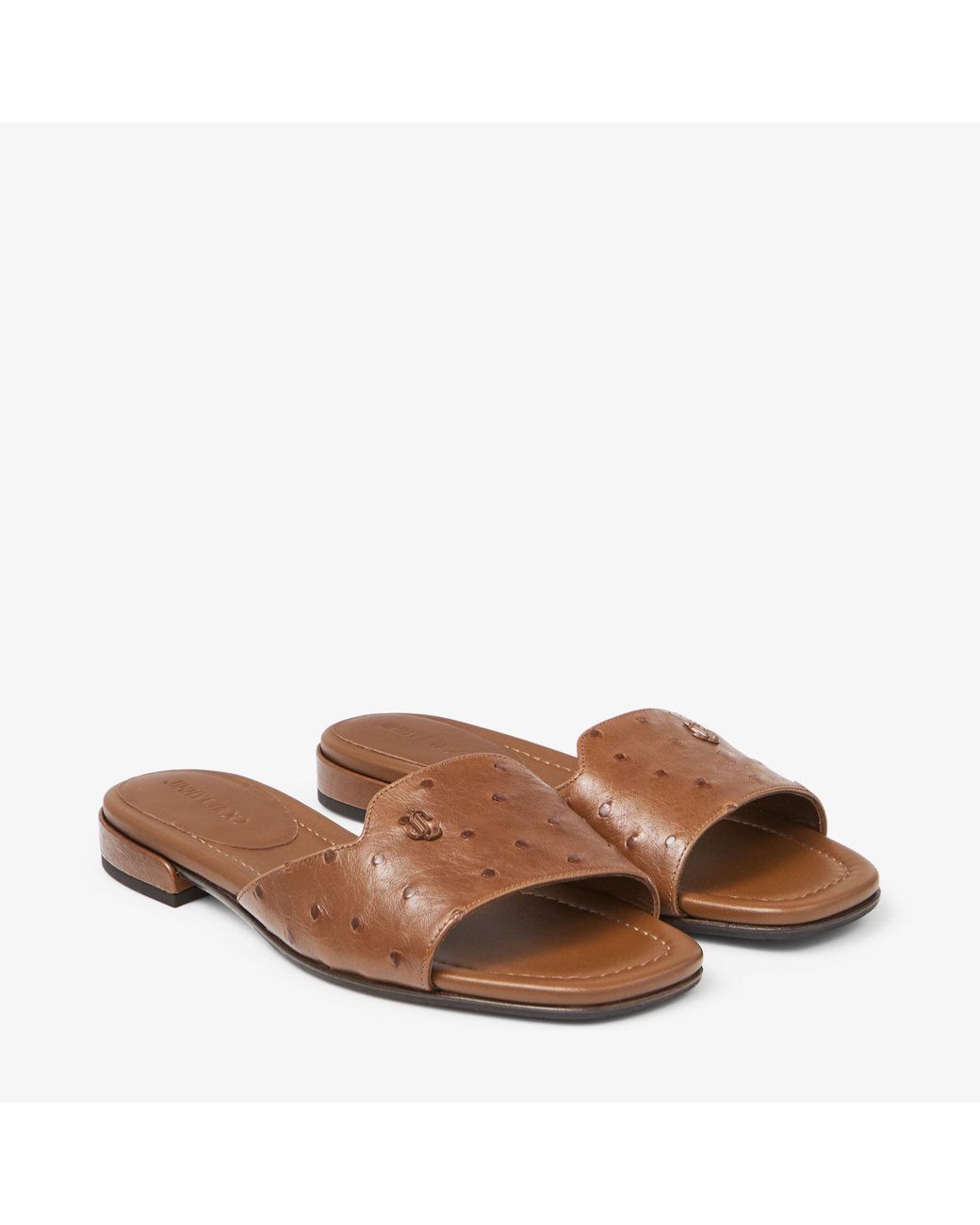 Jimmy Choo Brown Dina Flat