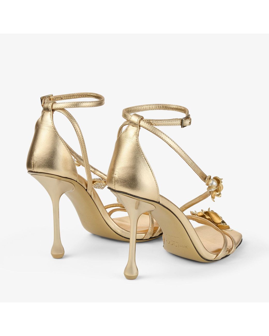 Jimmy Choo Metallic Zea 95