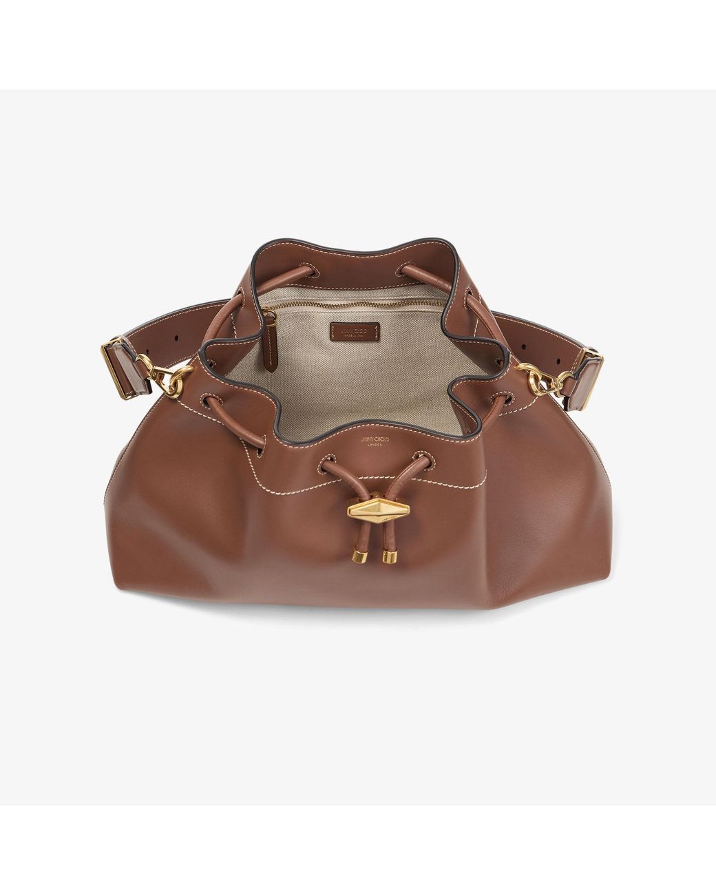 Jimmy Choo Brown Cinch Medium