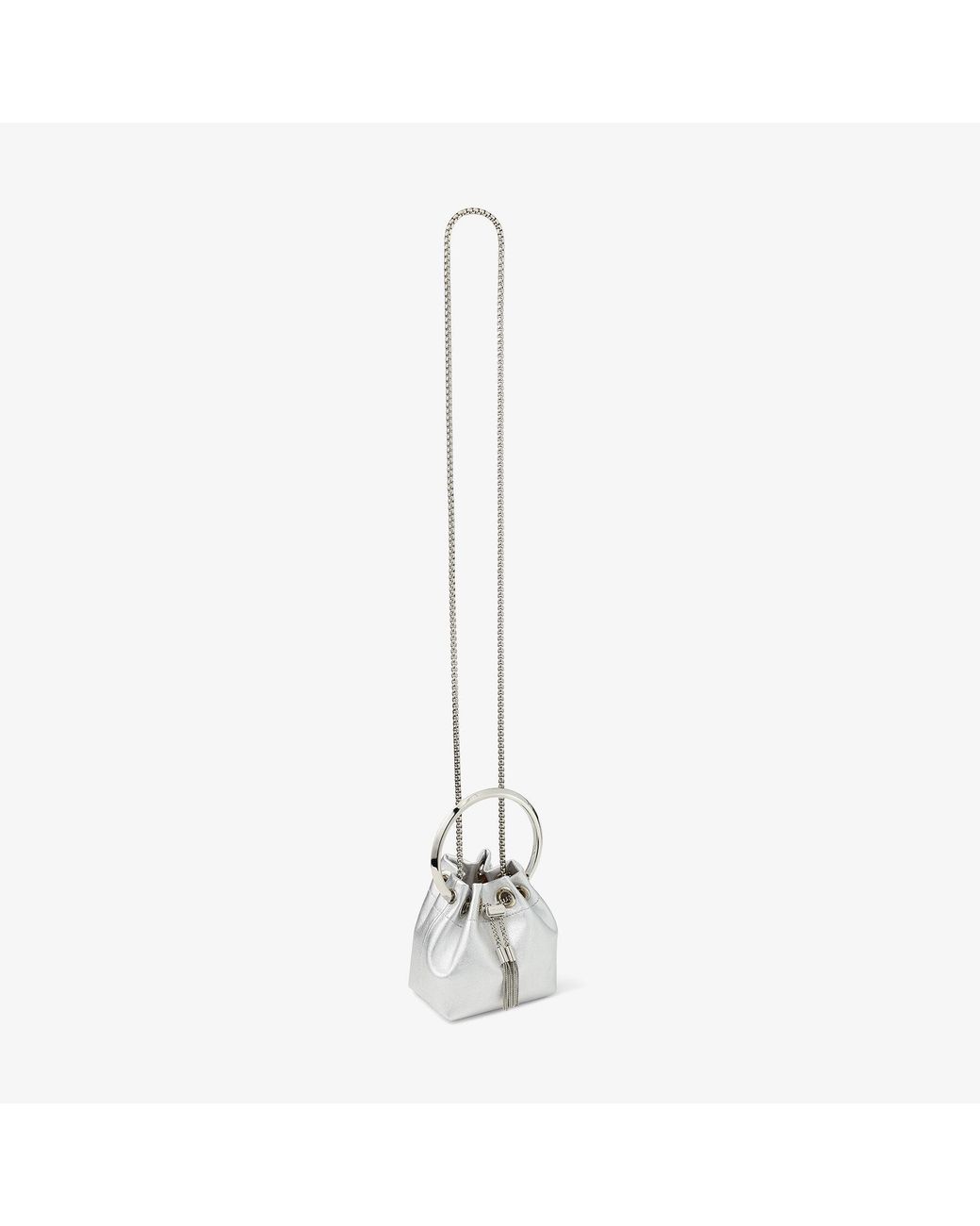 Jimmy Choo Metallic Micro Bon Bon