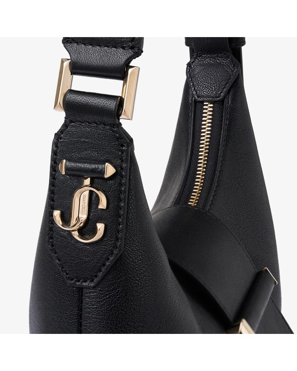 Jimmy Choo Natural Bar Hobo Small