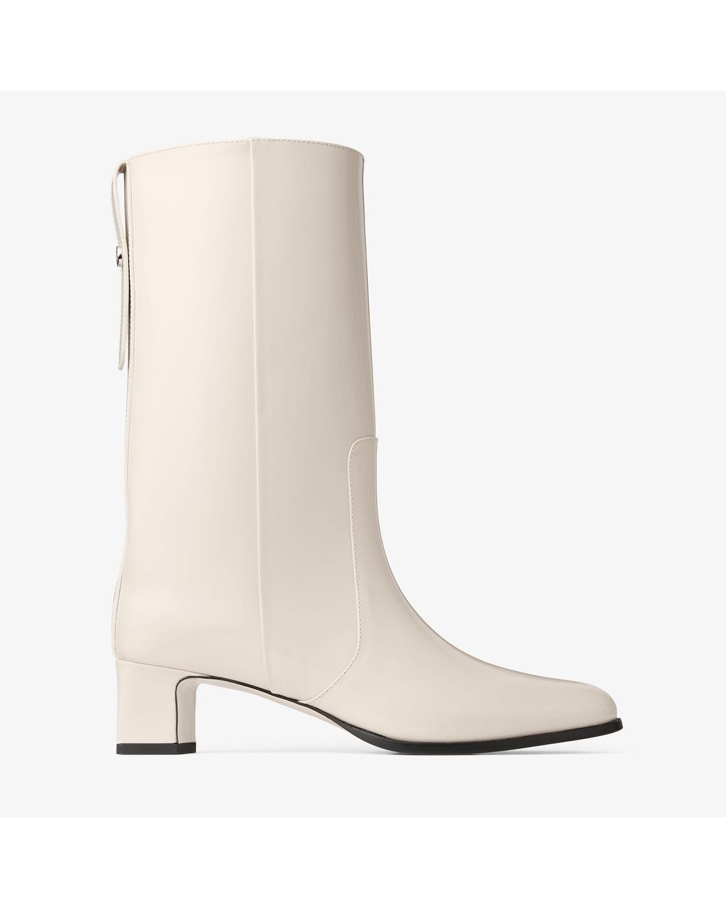 Jimmy Choo White Caly Mid 45