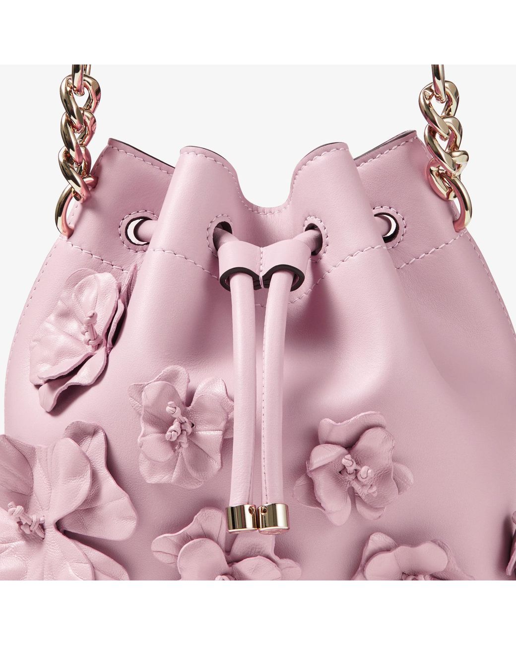 Jimmy Choo Bon Bon Bucket S in Pink | Lyst
