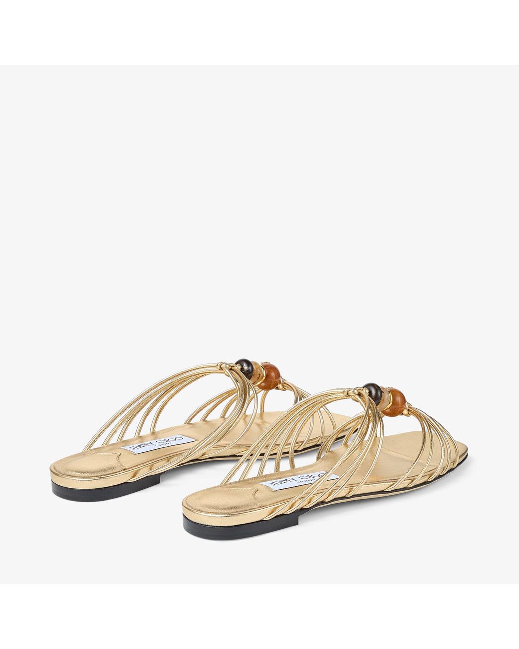 Jimmy Choo Natural Lova Mule Flat