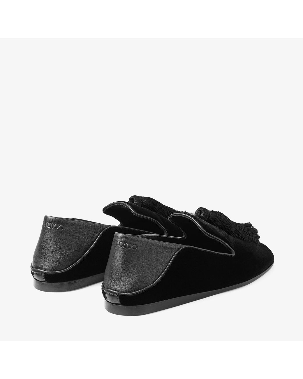 Jimmy Choo Black Eliot Slipper