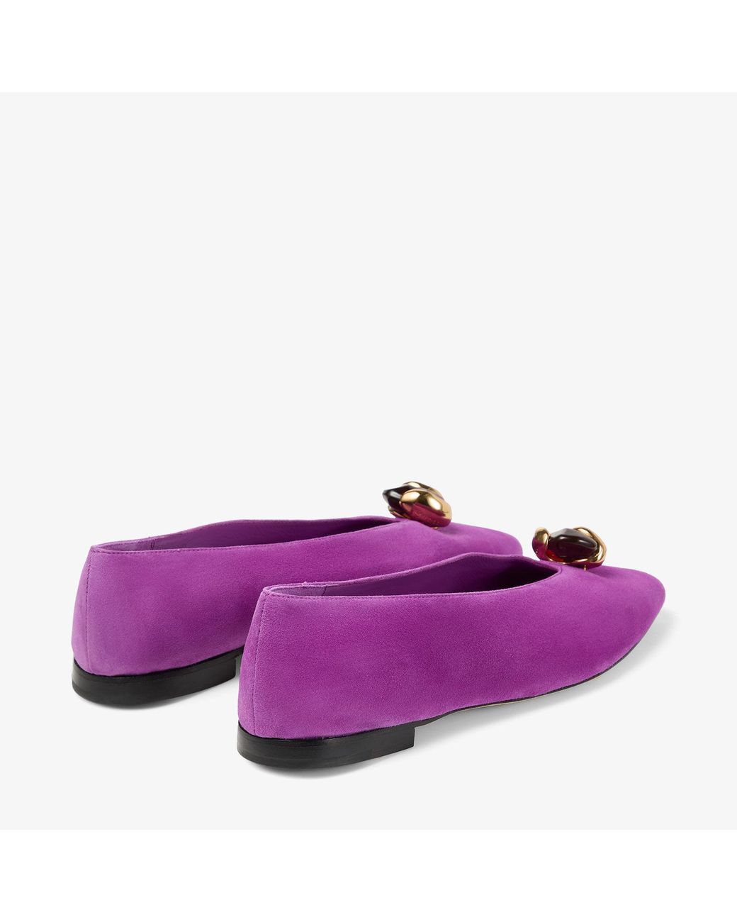Jimmy Choo Purple Margot Flat