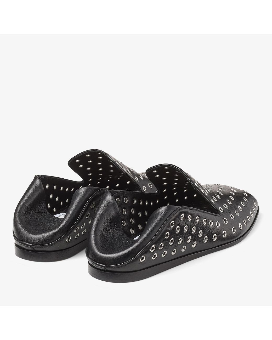 Jimmy Choo Black Eliot Slipper for men