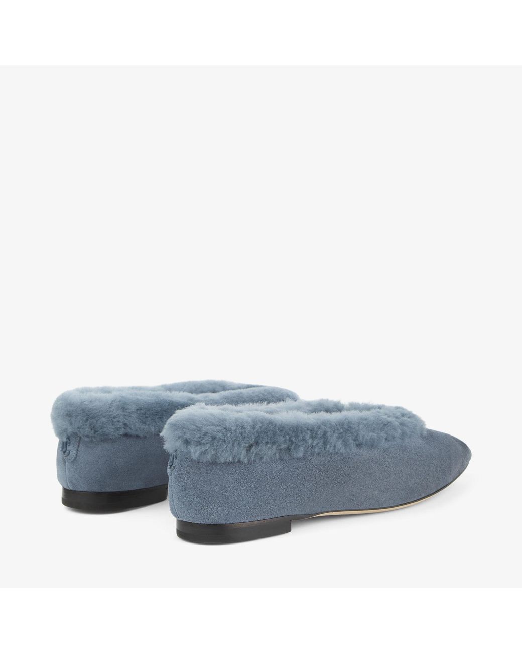 Jimmy Choo Blue Margot Flat
