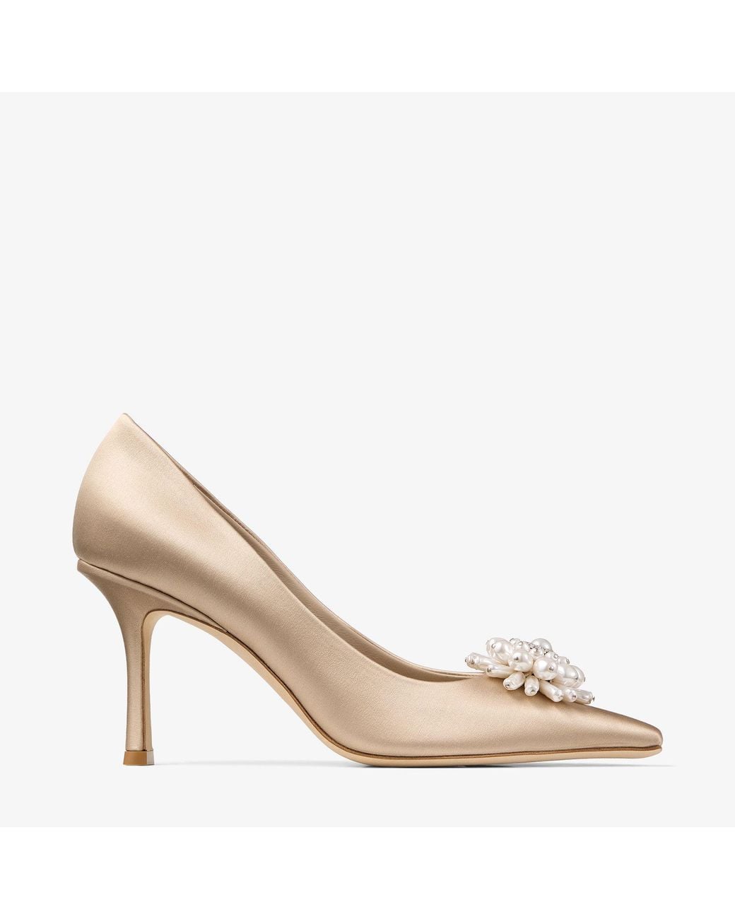 Jimmy Choo Natural Ines Pump 85
