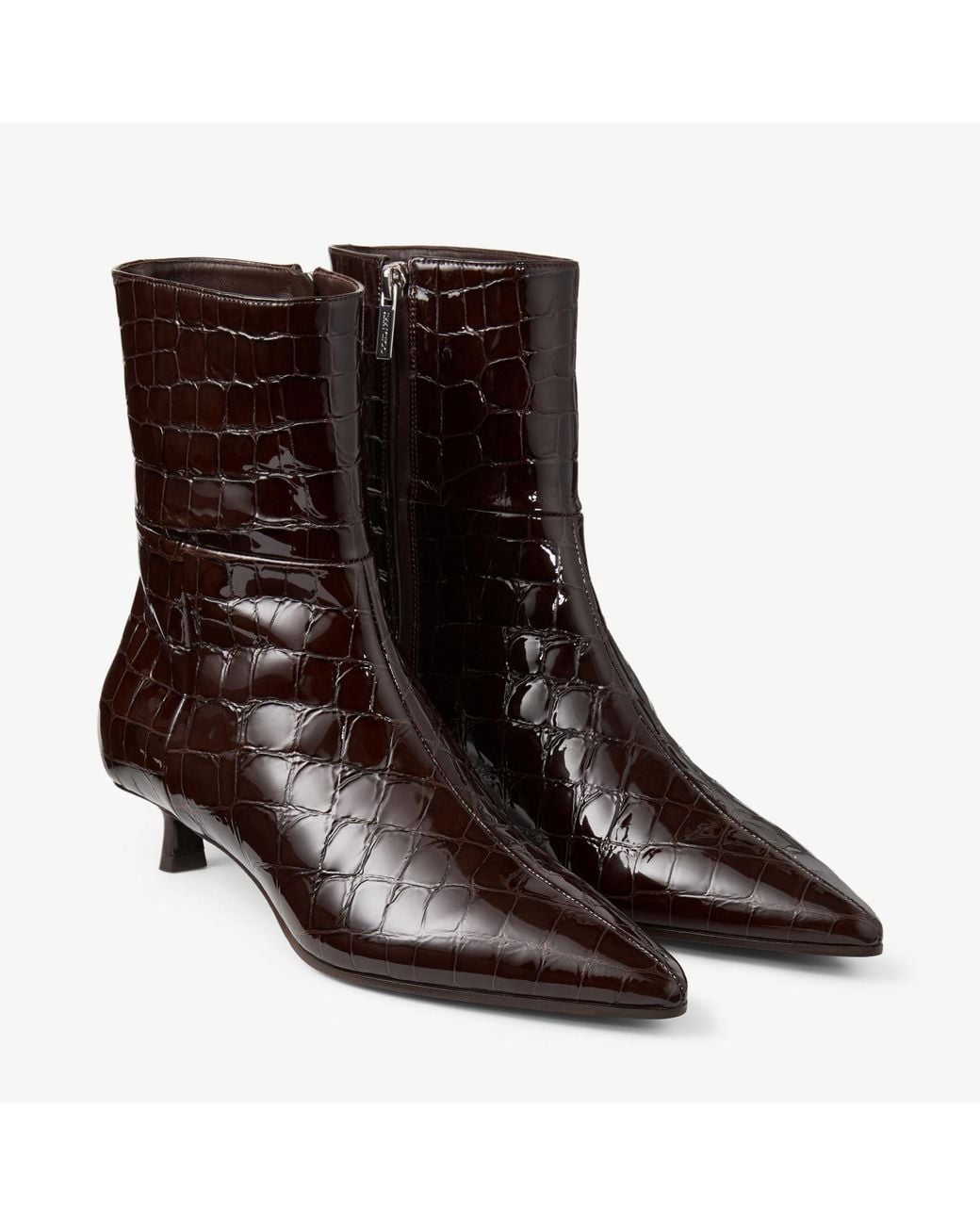 Jimmy Choo Brown Lory Ankle Boot 35