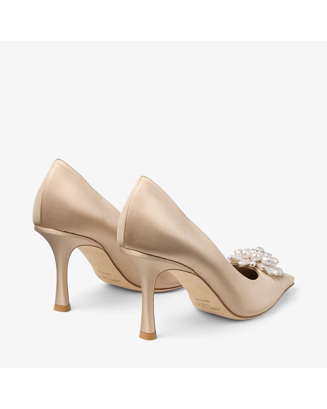 Jimmy Choo Natural Ines Pump 85