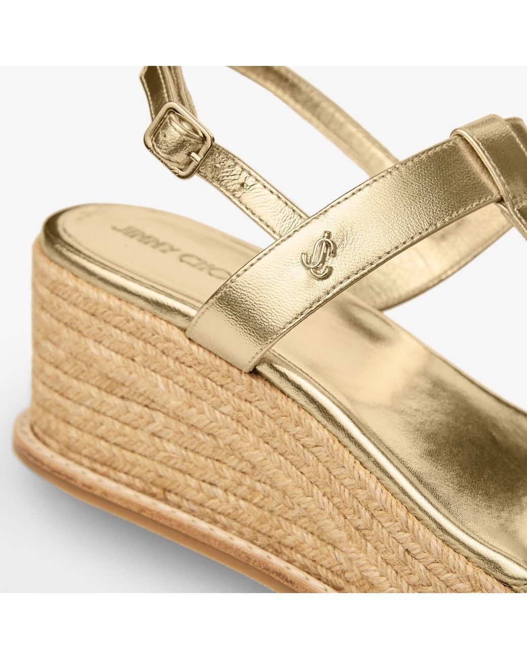 Jimmy Choo Natural Theia Wedge 60