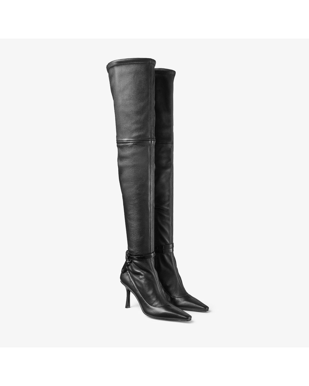 Jimmy Choo Black Camie Over The Knee Boot