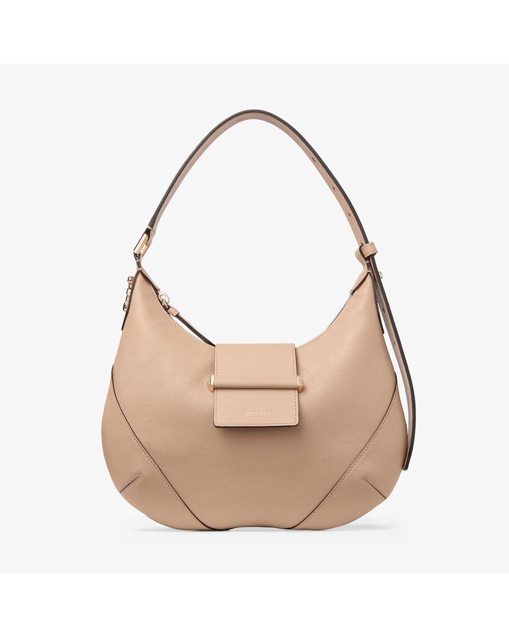 Jimmy Choo Natural Bar Hobo Small