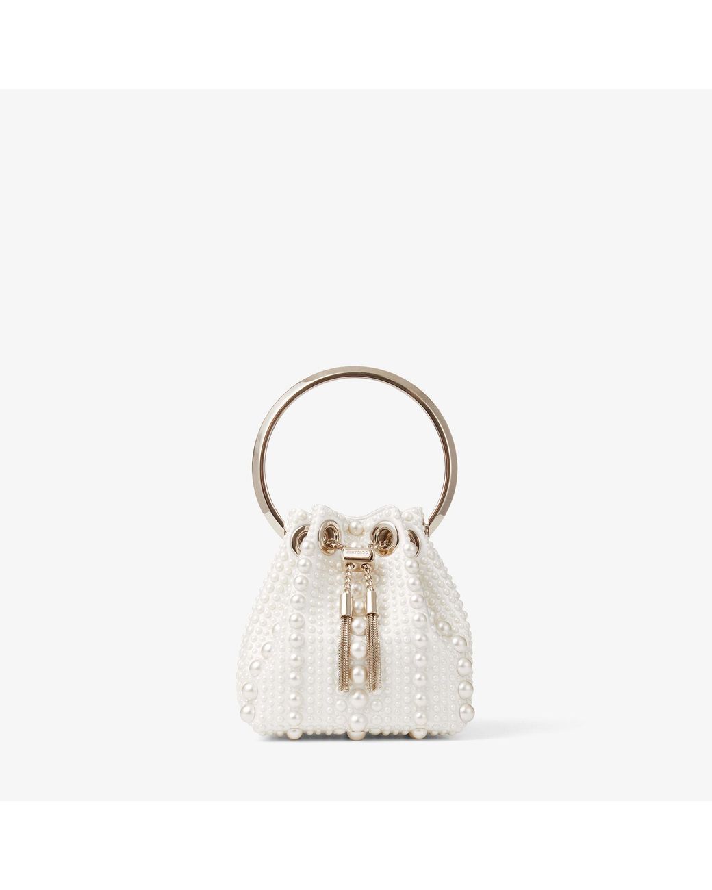 Jimmy Choo Metallic Micro Bon Bon