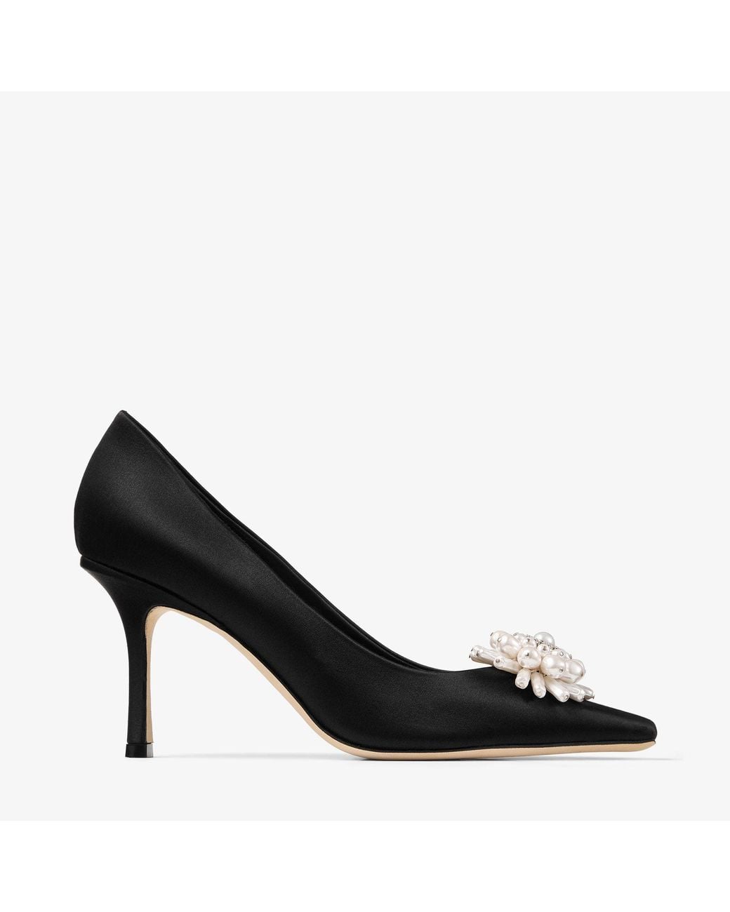 Jimmy Choo Black Ines Pump 85