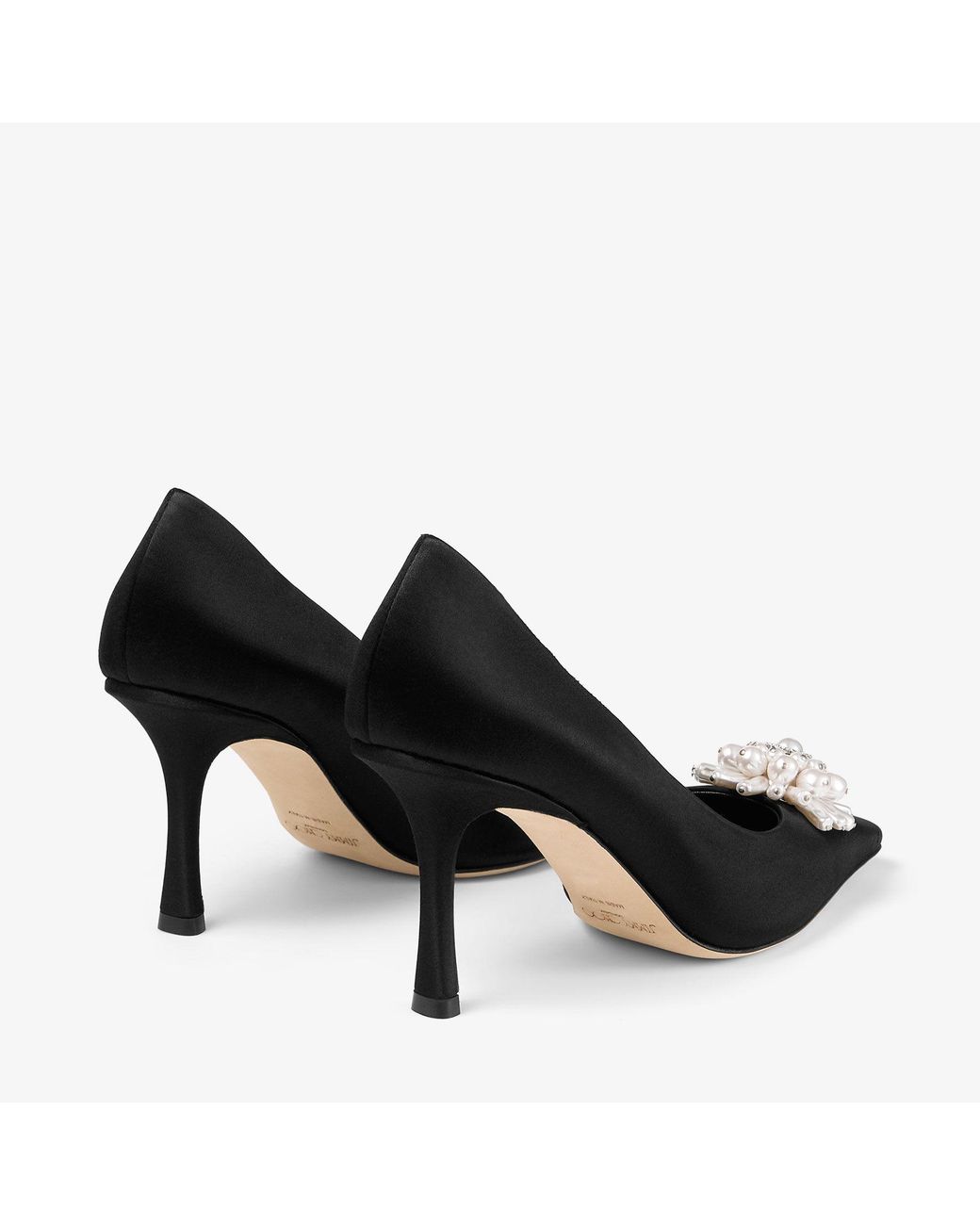 Jimmy Choo Black Ines Pump 85