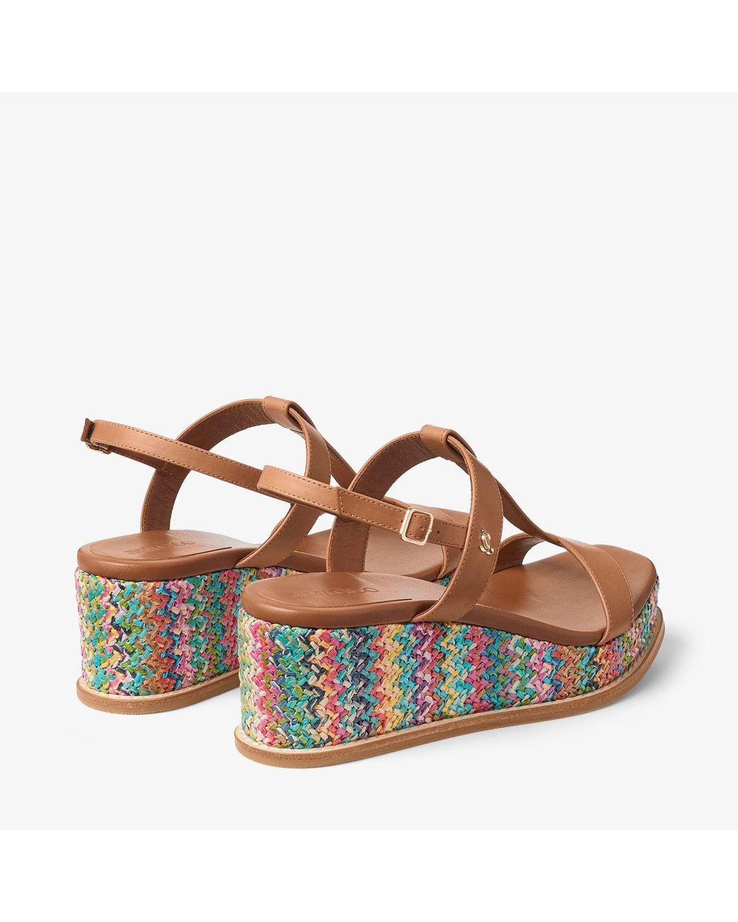 Jimmy Choo Brown Theia Wedge 60