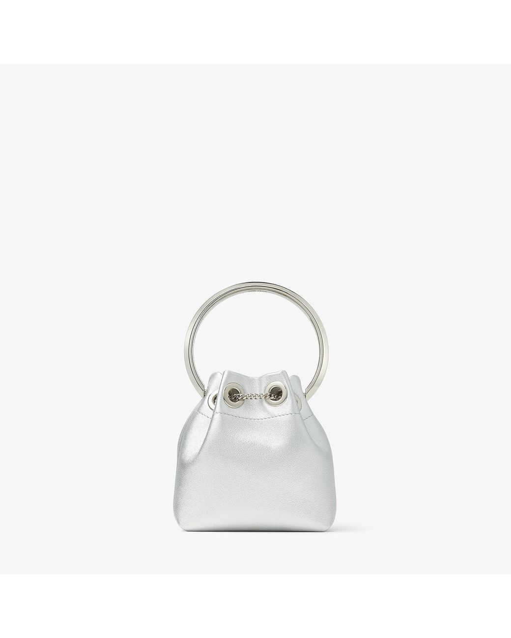 Jimmy Choo Metallic Micro Bon Bon