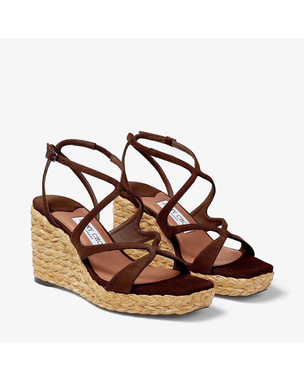 Jimmy Choo Brown Ayla 85