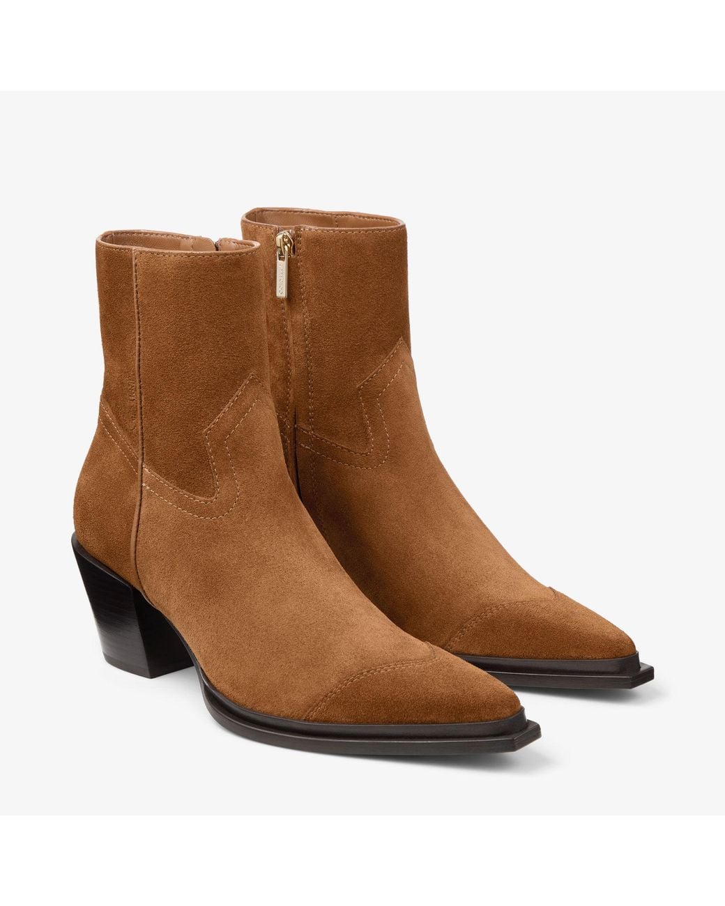 Jimmy Choo Brown Cece Ankle Boot 60