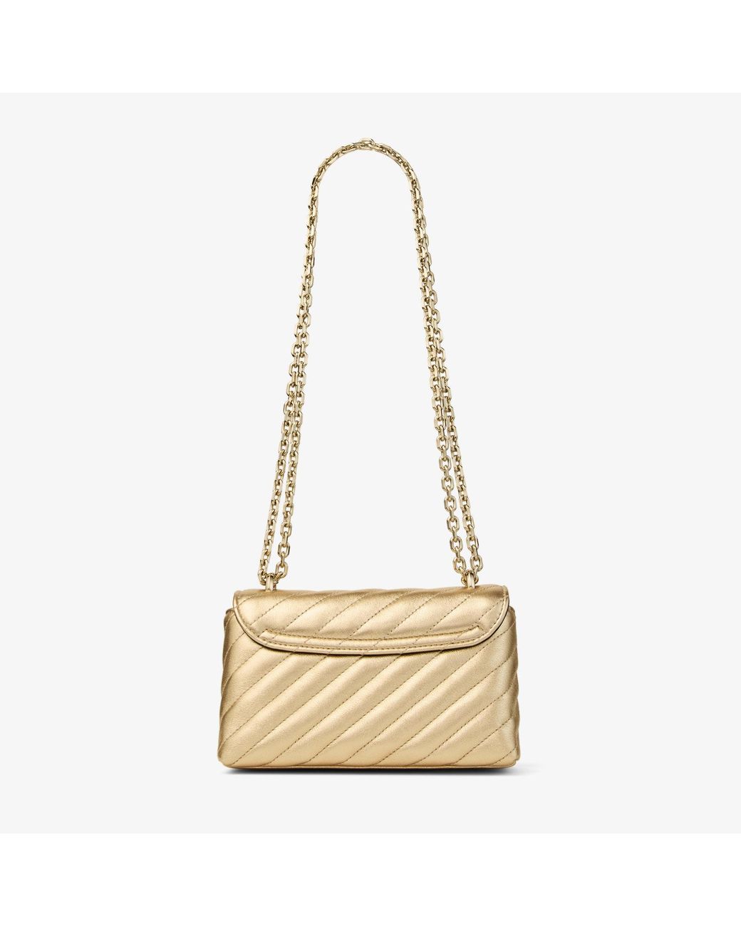Jimmy Choo Metallic Curve Cross Body Small