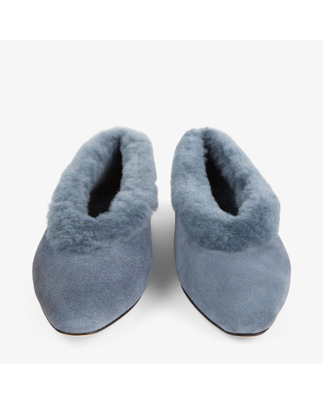 Jimmy Choo Blue Margot Flat